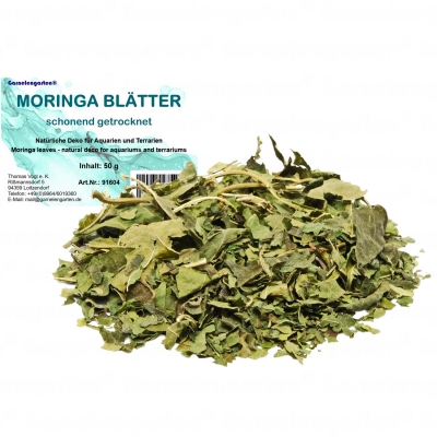 PowerNature - Moringa oleifera Blätter 50 g