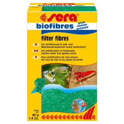 Sera Biofibres Filterwolle grob - 40 g