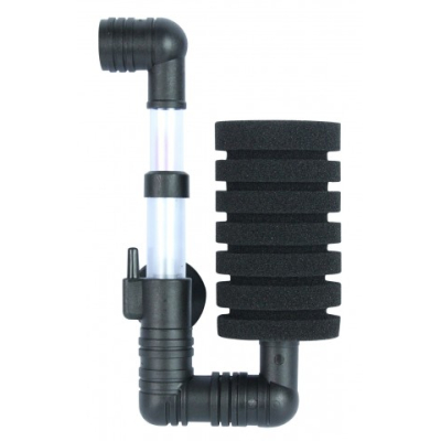 AQUANEAT Schwammfilter M Groß Bis 157 Liter - Für Garnelen, Betta & Nano-Aquarien, Mit Luftpumpe