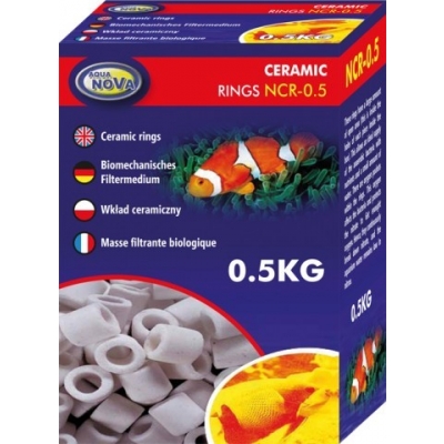 Aqua Nova Ceramic Rings Filtermedium 0,5 kg