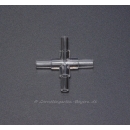 Aqua Nova Kreuz-Verbinder 4/6 mm