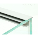 Schienen für Abdeckscheiben - B-Ware mit mind. 99 cm