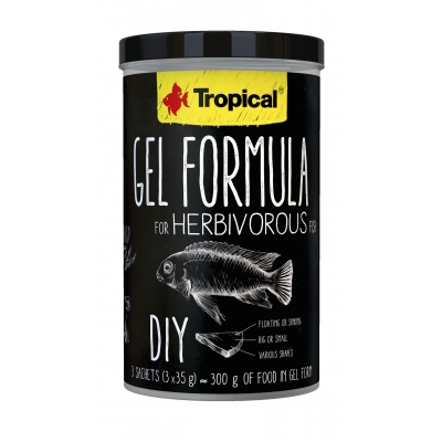 Tropical Gel Formula for Herbivorous Fish 3 x 35 g