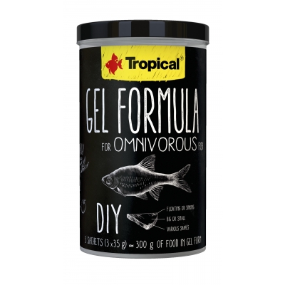 Tropical Gel Formula for Omnivorous Fish 3 x 35 g