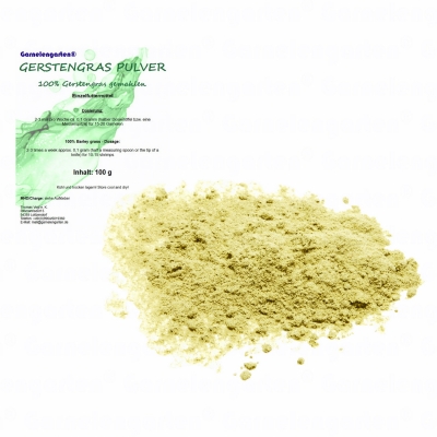 PowerGreen - Gerstengras Pulver